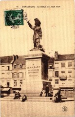 Dunkerque Statue de Jean bart à Dunkerque