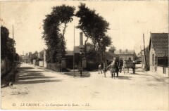 Le Crotoy Carrefour de la Gare au Crotoy