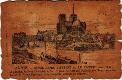 Vieux Paris Notre-Dame l'Eveche et le Cloitre -
													75 Paris
												