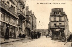 Fougeres Rue de Tribunal