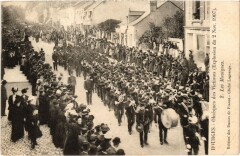 Bourges Obseques des Victimes Explosion 1907 à Bourges