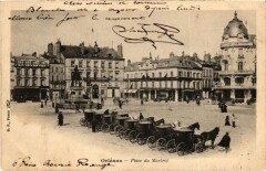 Orleans place du Martroi -
													45 Loiret
												