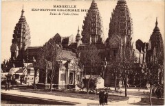 Colonial Expo Marseille Palais de l'Indochina à Marseille