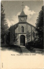 Ferney Chapelle du chateau de Voltaire