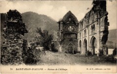 Saint-Jean-D'Aulph Ruine de l'Abbaye