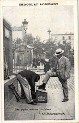 Carte postale ancienne Paris Petits Metiers le Decrotteur
                                