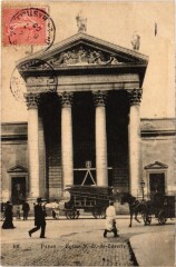 Paris 9e Eglise N-D-de-Lorette à Paris 9e