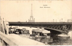 Pont Mirabeau à Paris 16e
