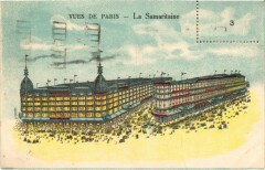 Carte postale ancienne Paris 9e La Samarintaine
                                                                     à Paris 9e
                                