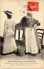 Marseille Type Marseillais - Poissonnerie à Marseille