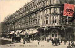 Paris 2e Le Theatre du Vaudeville à Paris 2e