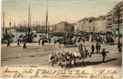 Marseille Le Quai de Vieux Port à Marseille