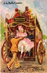 Paris a la Belle Epoque l'Omnibus