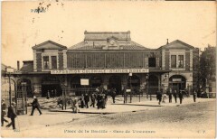 Place de la Bastille - Gare de Vincennes à Paris 12e