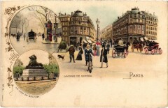 Souvenir de Paris Litho