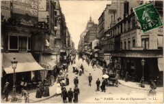 Carte postale ancienne Rue de Clignancourt
                                                                     à Paris 18e
                                