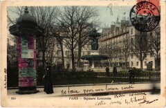Paris 2e Square Louvois à Paris 2e