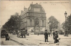 Paris 6e Fontaine Saint-Michel
