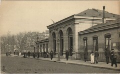 Carte postale ancienne La Morgue
                                                                     à Paris 4e
                                