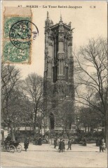 Paris 4e Tour Saint-Jacques