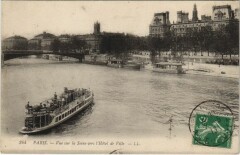Paris 4e Vue sur la Seine