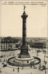 Colonne de Juillet - Place de la Bastille à Paris 4e