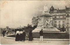 Le Monument Pasteur - Place de Breteuil à Paris 15e