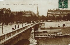 Paris 7e Pont de l'Alma