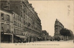 Paris 12e Rue du Rendez-Vous et Bd de Picpus