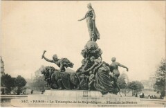 Paris 12e Place de la Nation Statue de la République