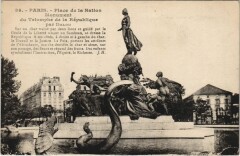 Paris 12e Place de la Nation Statue de la République