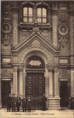 Paris 9e College Chaptal Porte Principale