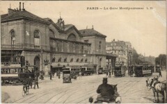 La Gare Montparnasse à Paris 6e
