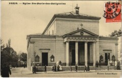 Paris 17e Eglise Sainte-marie des Batignolles