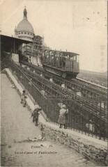 Sacré-Coeur et Funiculaire à Paris 18e