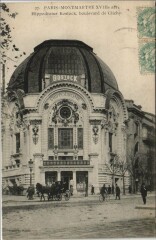 Montmartre - Hippodrome Bostock boulevard de Clichy à Paris 18e