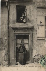 Carte postale ancienne Vieux Montmartre - Chez un Chansonnier de la Butte
                                                                     à Paris 18e
                                