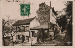Carte postale ancienne Montmartre - L'Auberge des Assassins (Rue Saint-Vincent)
                                                                     à Paris 18e
                                