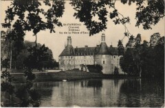 Saint-Fargeau Chateau - Vu de la Piece d'Eau à Saint-Fargeau