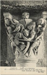 Vezelay Eglise de la Madeleine - Chapiteau du Troisieme Pilier -
													89 Yonne
												