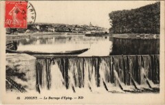 Joigny Le Barrage d'Epizy à Joigny