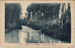 Theil-sur-Vanne Paysage sur la Vanne