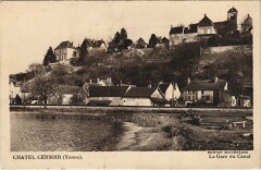 Chatel-Censoir La Gar du Canal