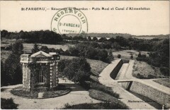 Saint-Fargeau Reservoir de Bourdon - Puits Aval et Canal à Saint-Fargeau