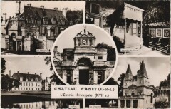Carte postale ancienne Anet Le Chateau France
                                                                     à Anet
                                