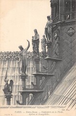 Paris IVe Paris Notre Dame Contreforts De La Fleche Apotres Et Evangelist -
																					75004 Paris 4e
																			