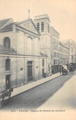 Carte postale ancienne Eglise Saint-Pierre de Chaillot
                                                                     à Paris 8e
                                