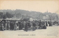Trouville Sur Mer Le Marche à Trouville-sur-Mer