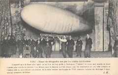Aviation Essai De Dirigeable Mu Par Les Ondes Hersiennes