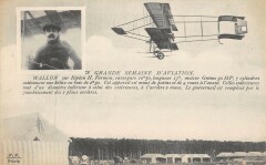 Aviation Grande Semaine D'Aviation Wallon Sur Biplan H.farman -
													France
												